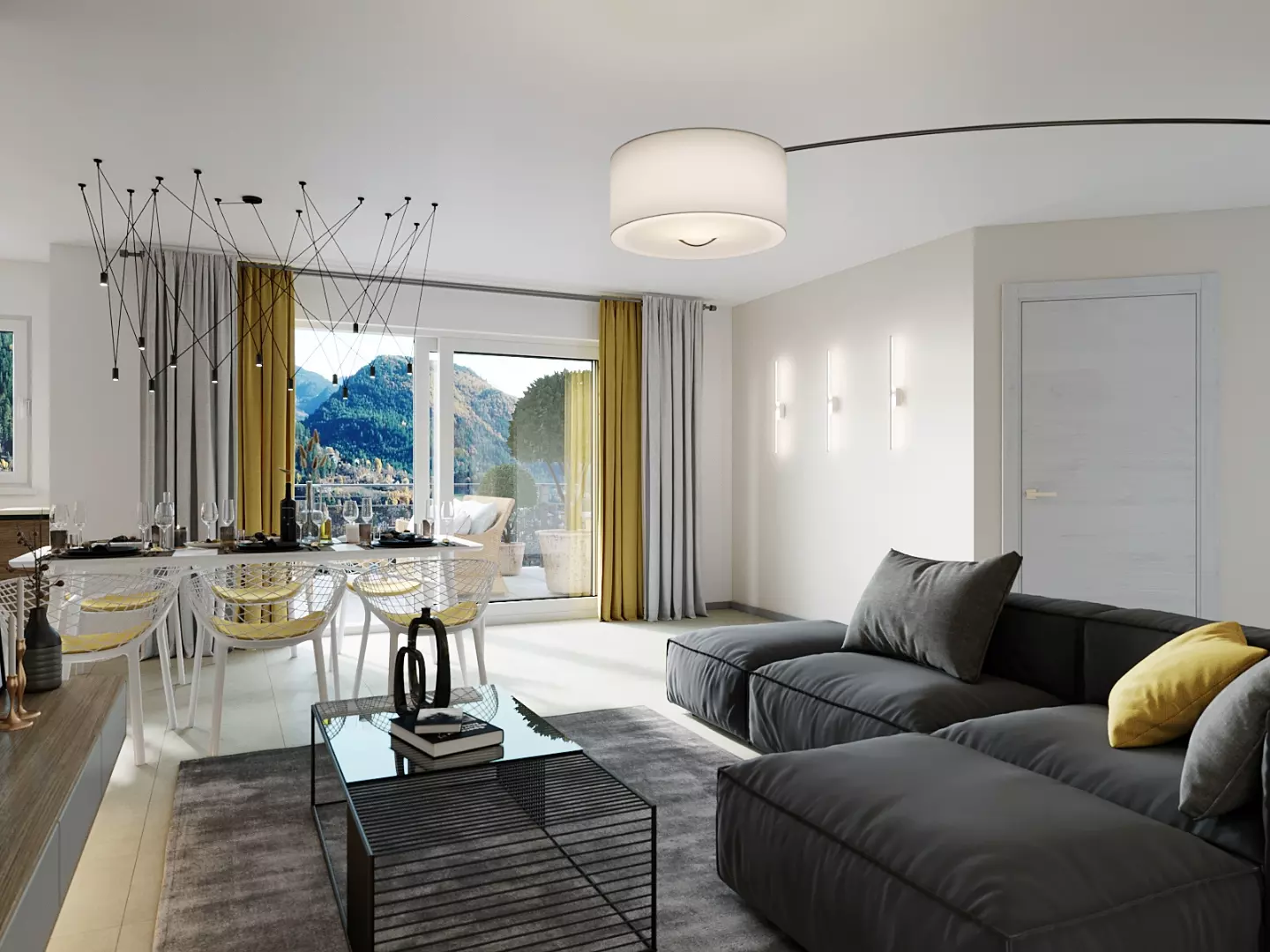 Réalisations de vues 3D pour la promotion d’un programme immobilier sur Gap pour le promoteur H2C