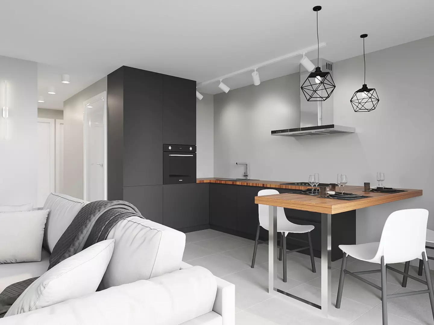 Réalisations de vues 3D pour un ensemble immobilier avec Réalité Virtuelle pour Plaza Immobilier