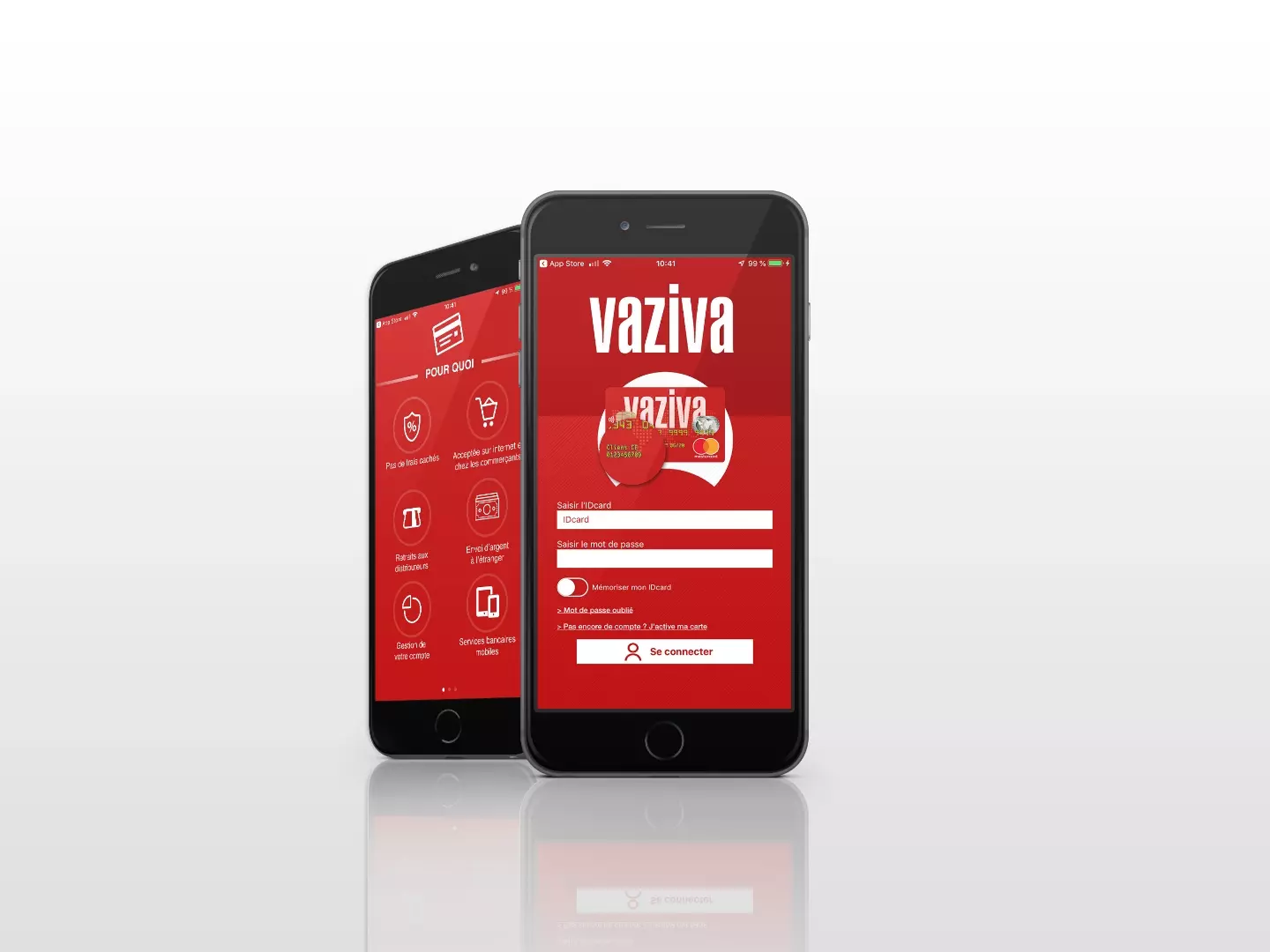 Réalisation d’une application pour mobile pour la société Vaziva