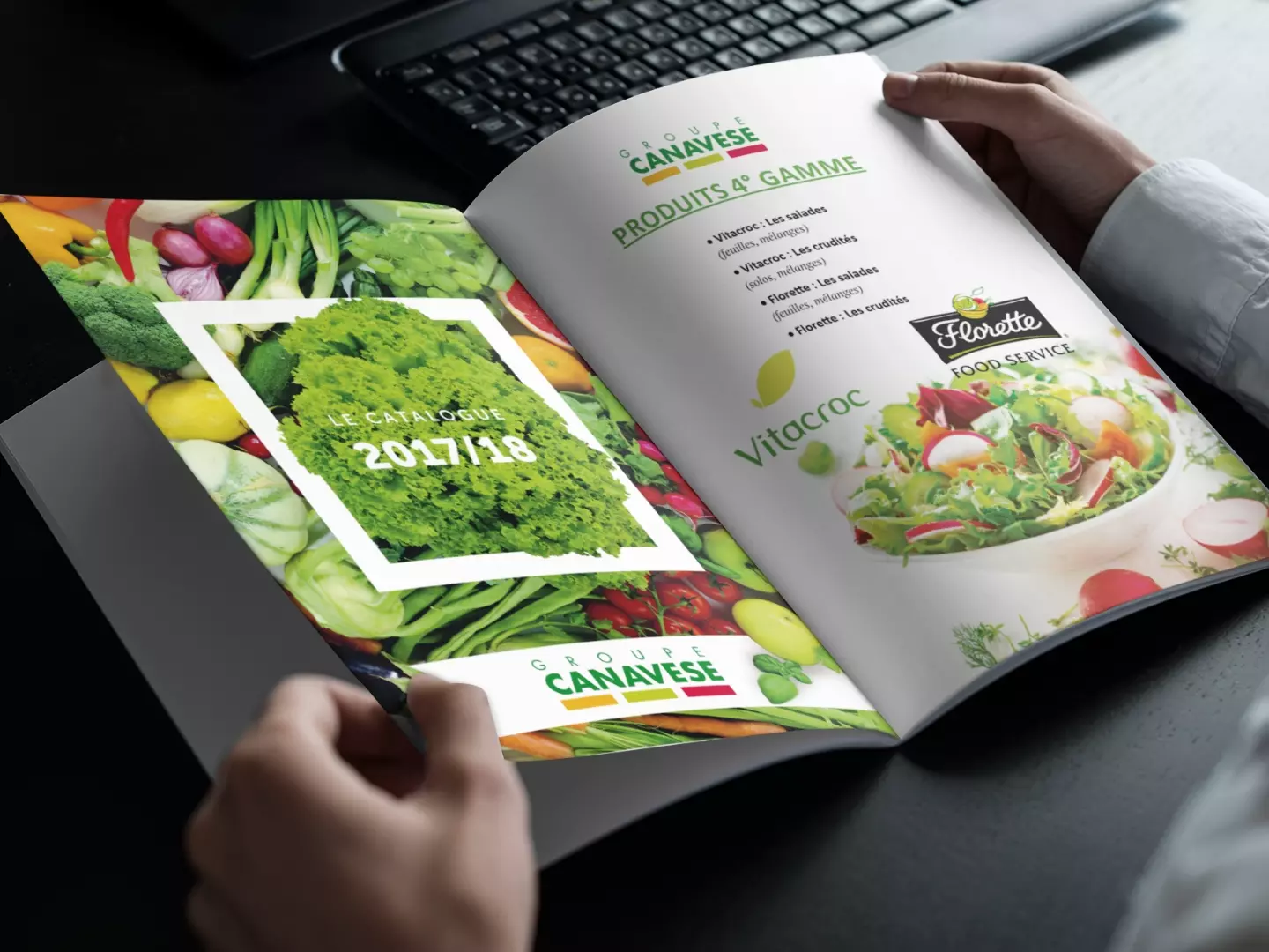 La société Canavese nous a fait confiance pour réaliser ses brochures de produits et services