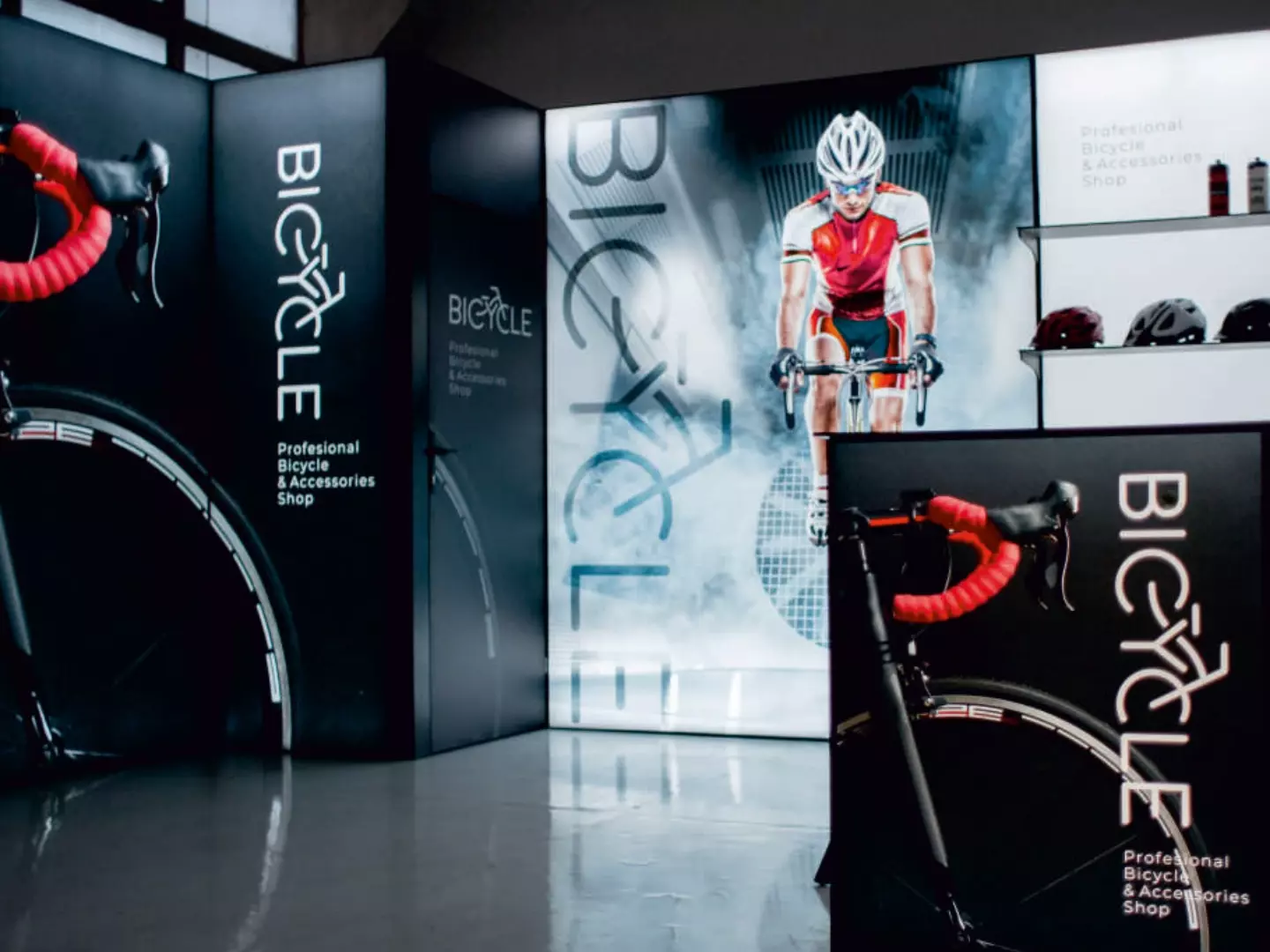 Cadres en aluminium de différentes épaisseurs avec toile inter-changeable et LED